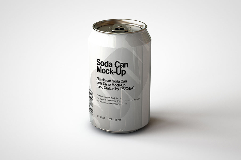 Download Soda Can | Beer Can Mock-Up - 355ml-375ml US 12 Fl oz ...