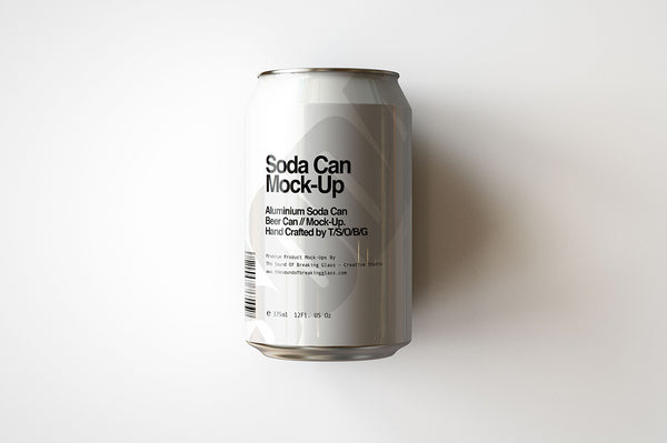 Download Soda Can | Beer Can Mock-Up - 355ml-375ml US 12 Fl oz ...