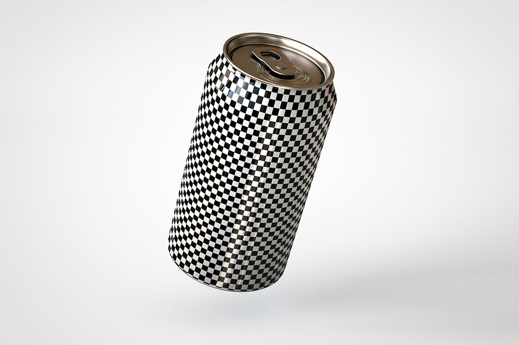 Download Soda Can | Beer Can Mock-Up - 440ml - 500ml - The Sound Of Breaking Glass - Creative Studio