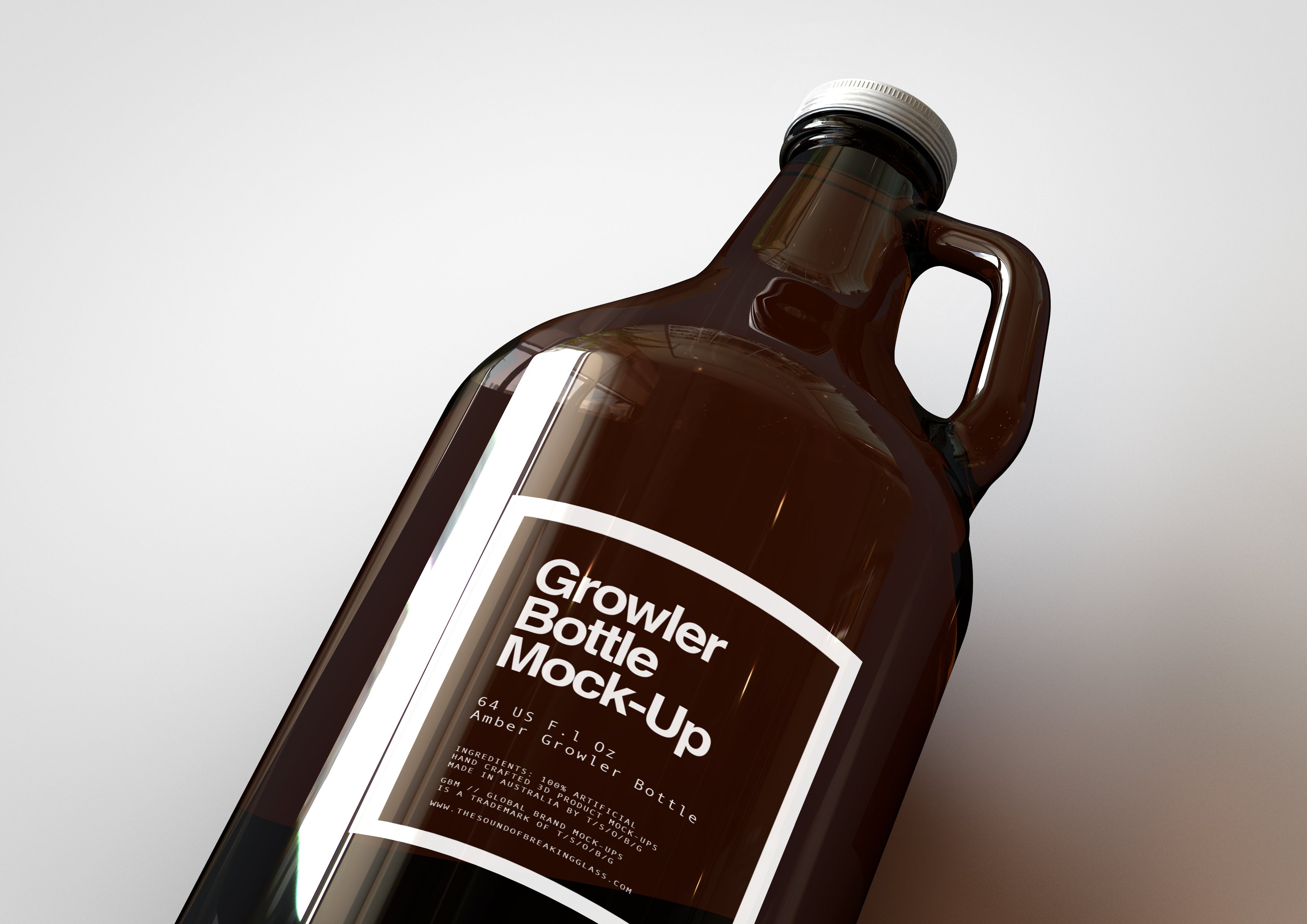 Download Growler & Squealer Beer Bottle Mock-Up Bundle | Edition #1 - The Sound Of Breaking Glass ...