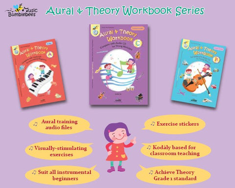 Music Bumblebees Aural & Theory Workbook C