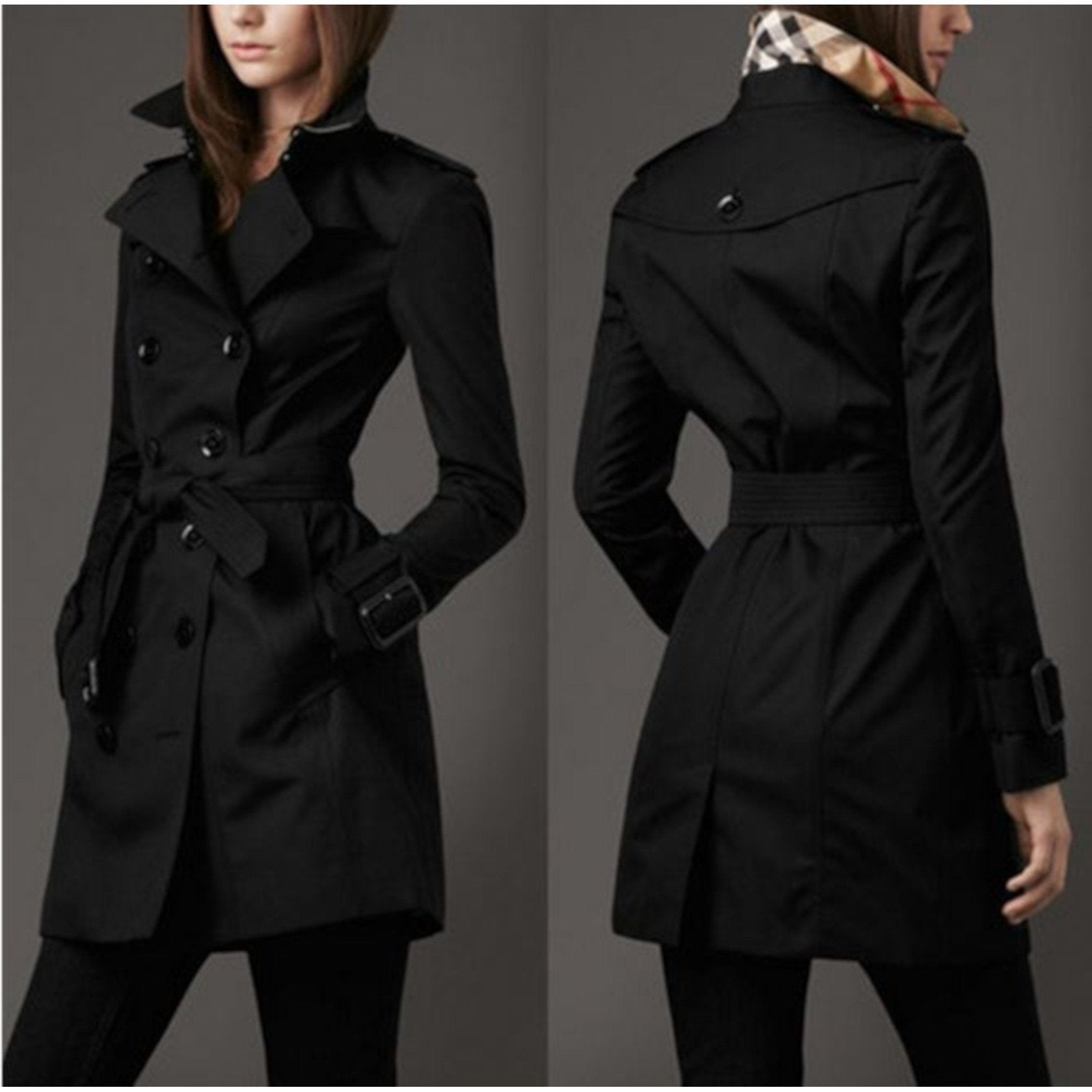 women's lightweight rain jacket trench