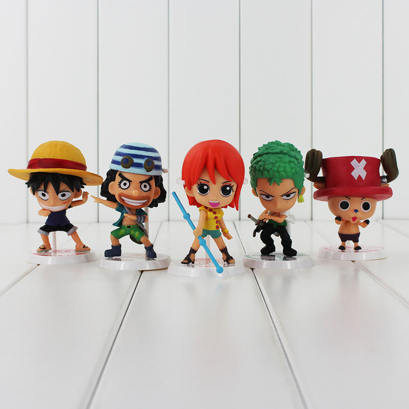 One Piece 9 Pcs Collectible Set - Anime Galleria