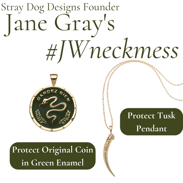 Stray Dog Design Jane Win Neck Mess