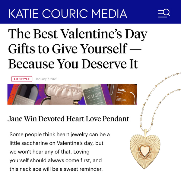 Jane Win Katie Couric Media Best Valentine's Day Gift