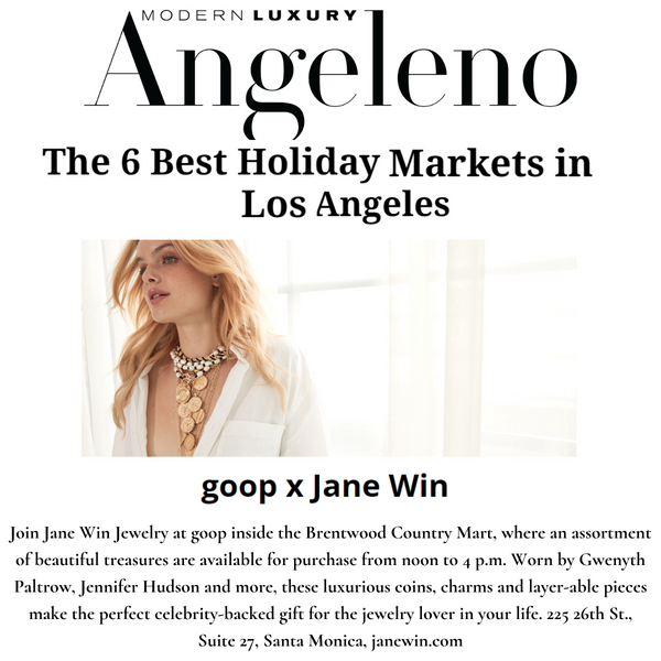 Jane Win featured in Modern Luxury Angeleno
