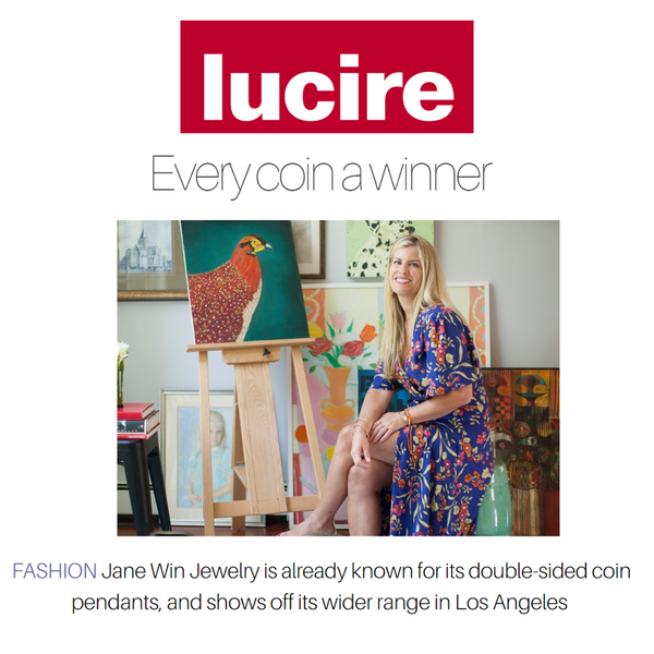 Jane Win featured on Lucire Every Coin a Winner