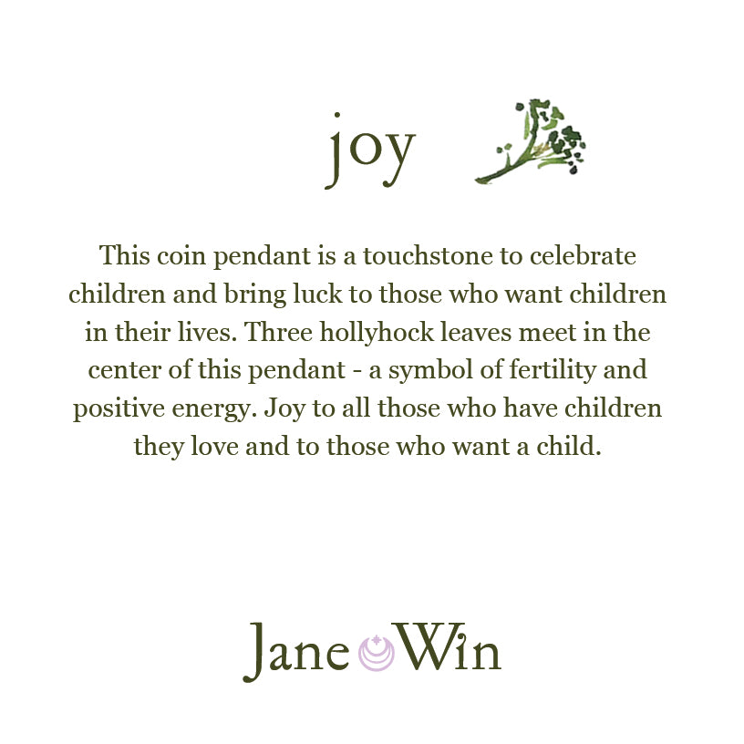 JOY JW Original Pendant Coin