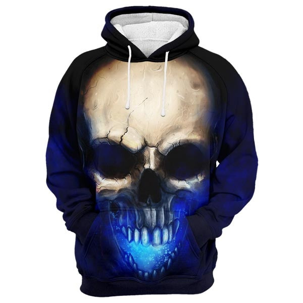 cool skull head hoodie