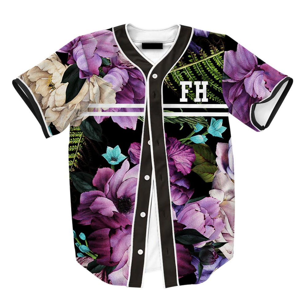 Magenta Purple Blossom Jersey — Fresh Hoods