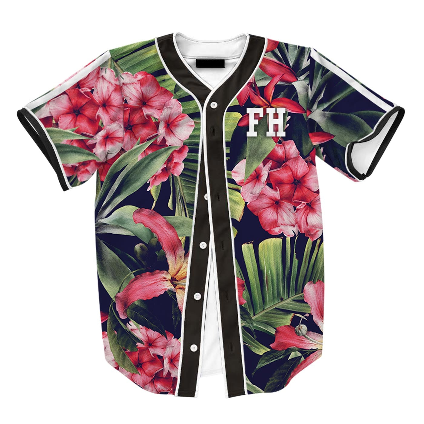 Exotic Floral Jersey — Fresh Hoods