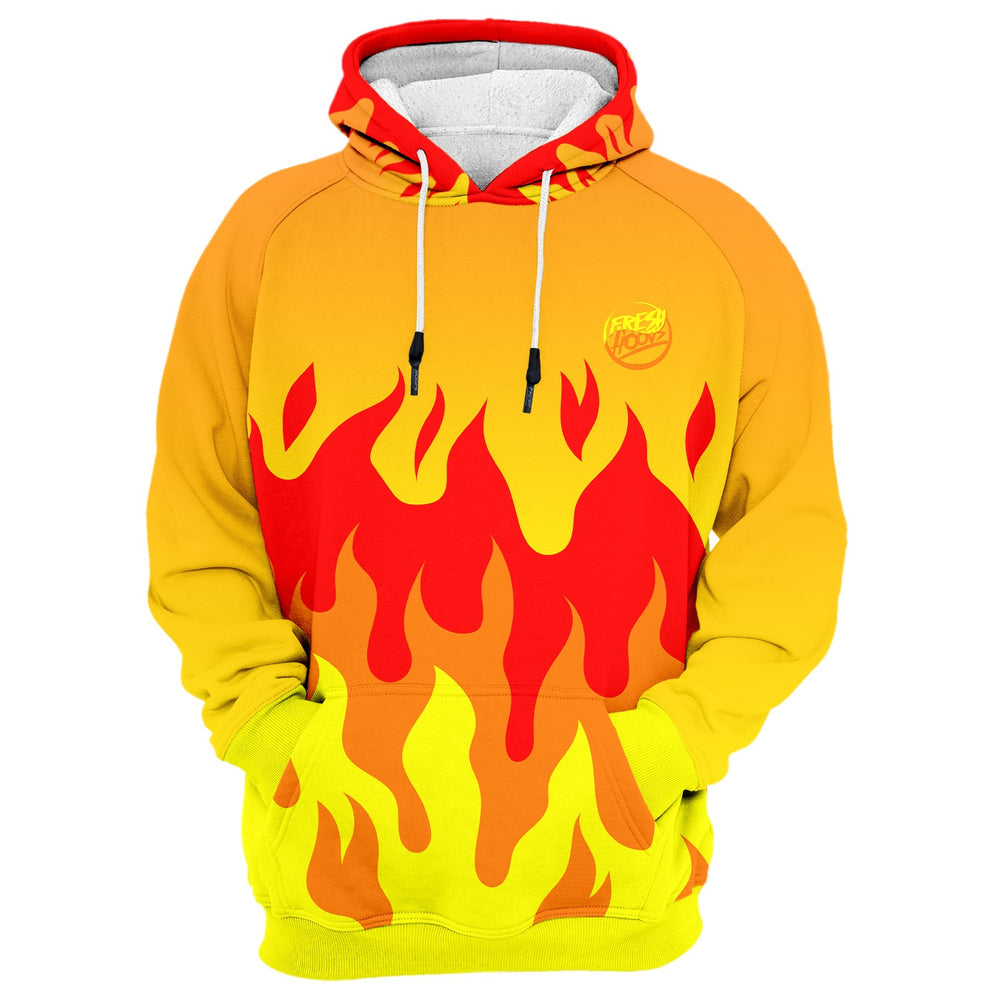 Flames Hoodie — Fresh Hoods