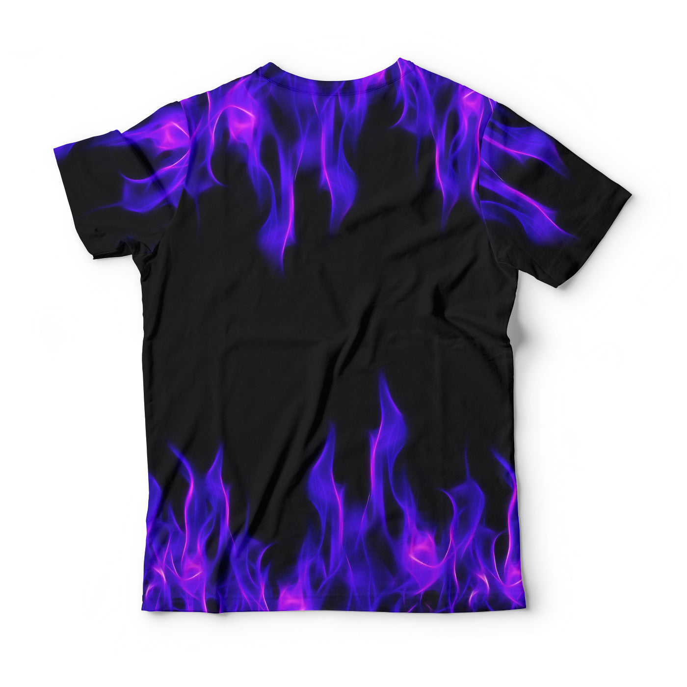 Purple Flame T-Shirt — Fresh Hoods