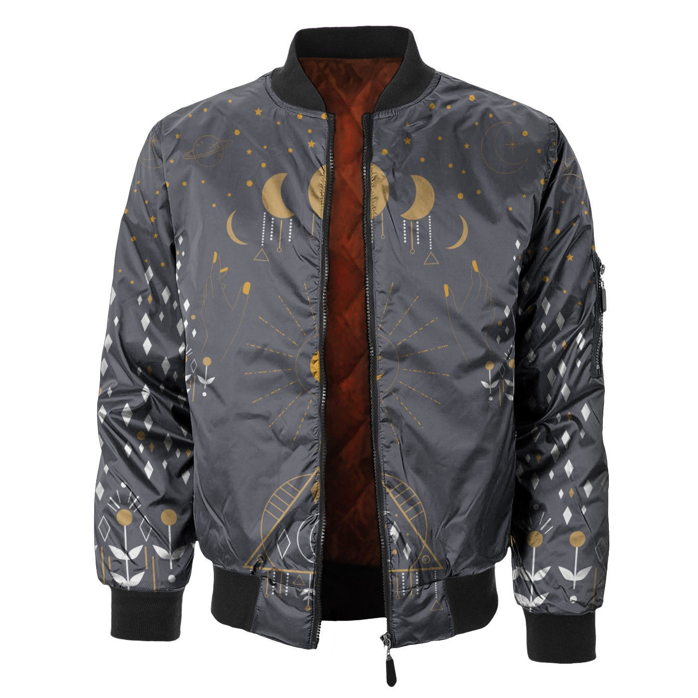 Sun And Moon Bomber Jacket