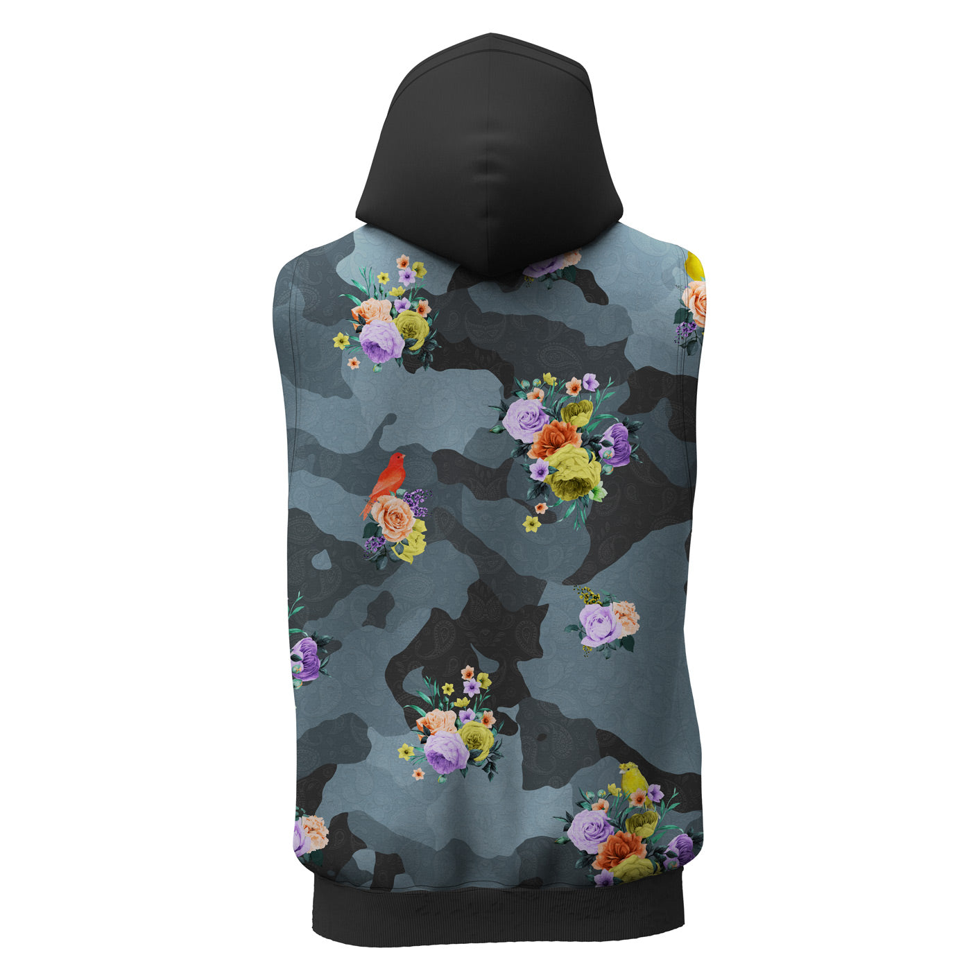 Download Camo Flower Sleeveless Hoodie Fresh Hoods