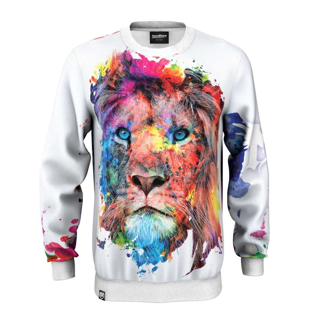 Image of Colorful Lion Sweatshirt