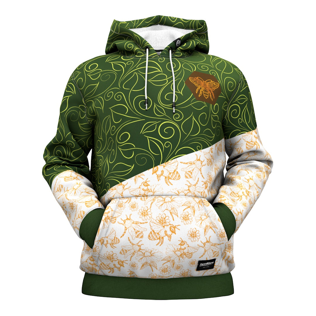 Image of Floral Bee Hoodie