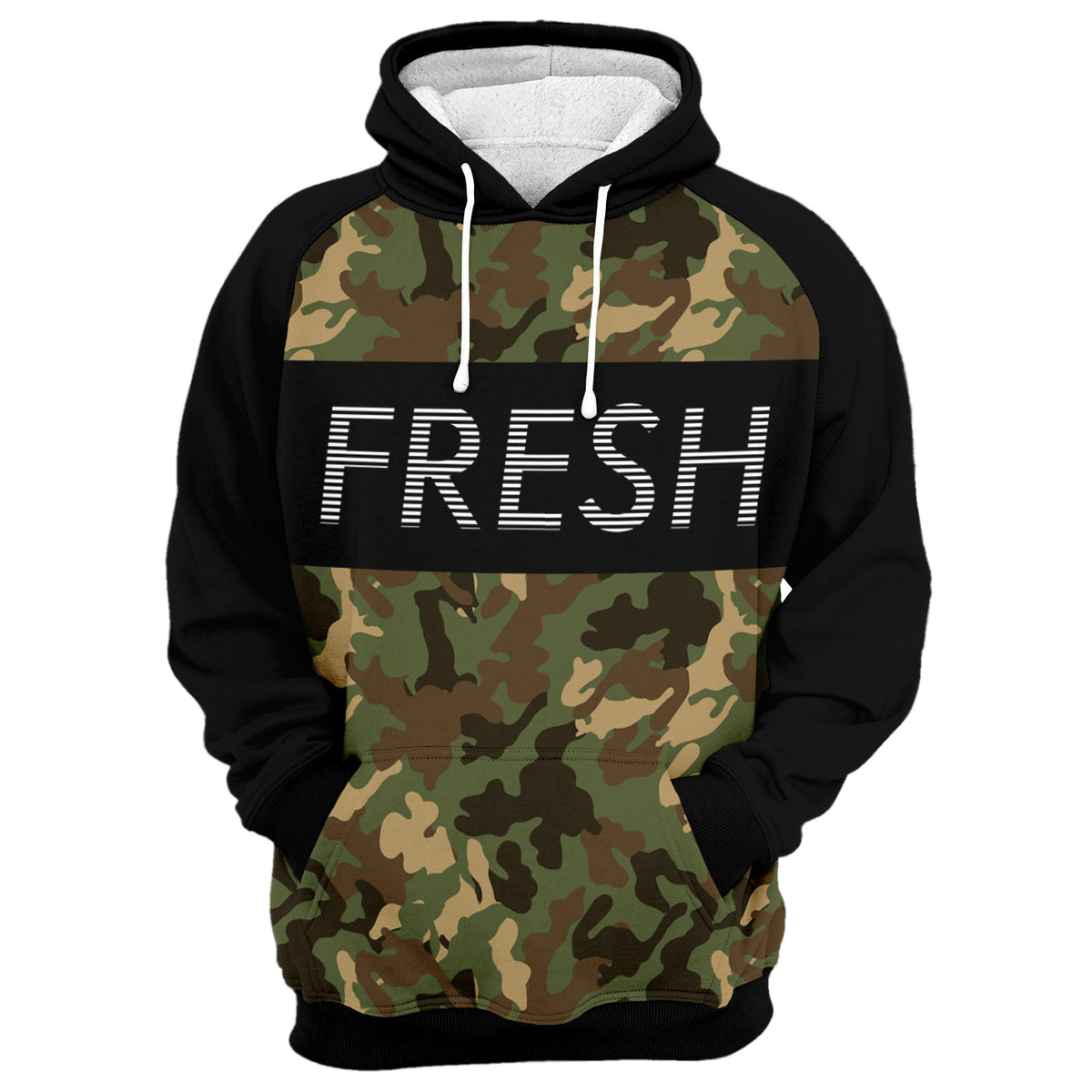 Fresh X Camo Hoodie — Fresh Hoods