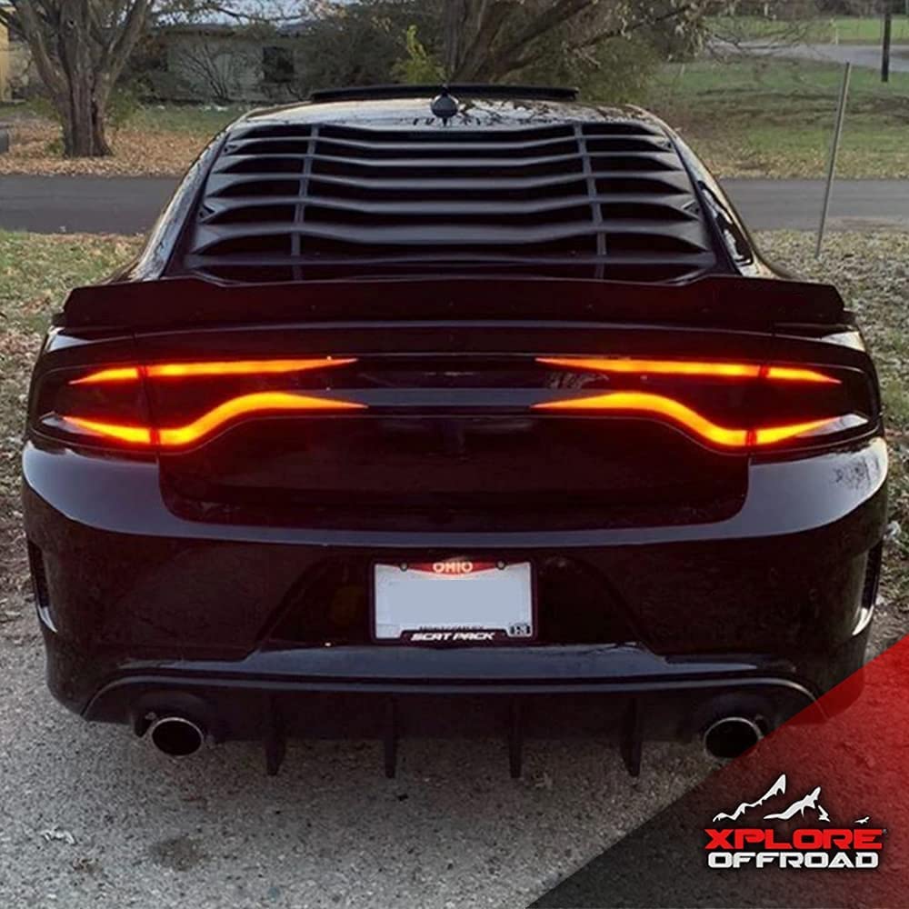 Charger Tail Light Overlay Kit Precut Vinyl Decals Fits Dodge Char
