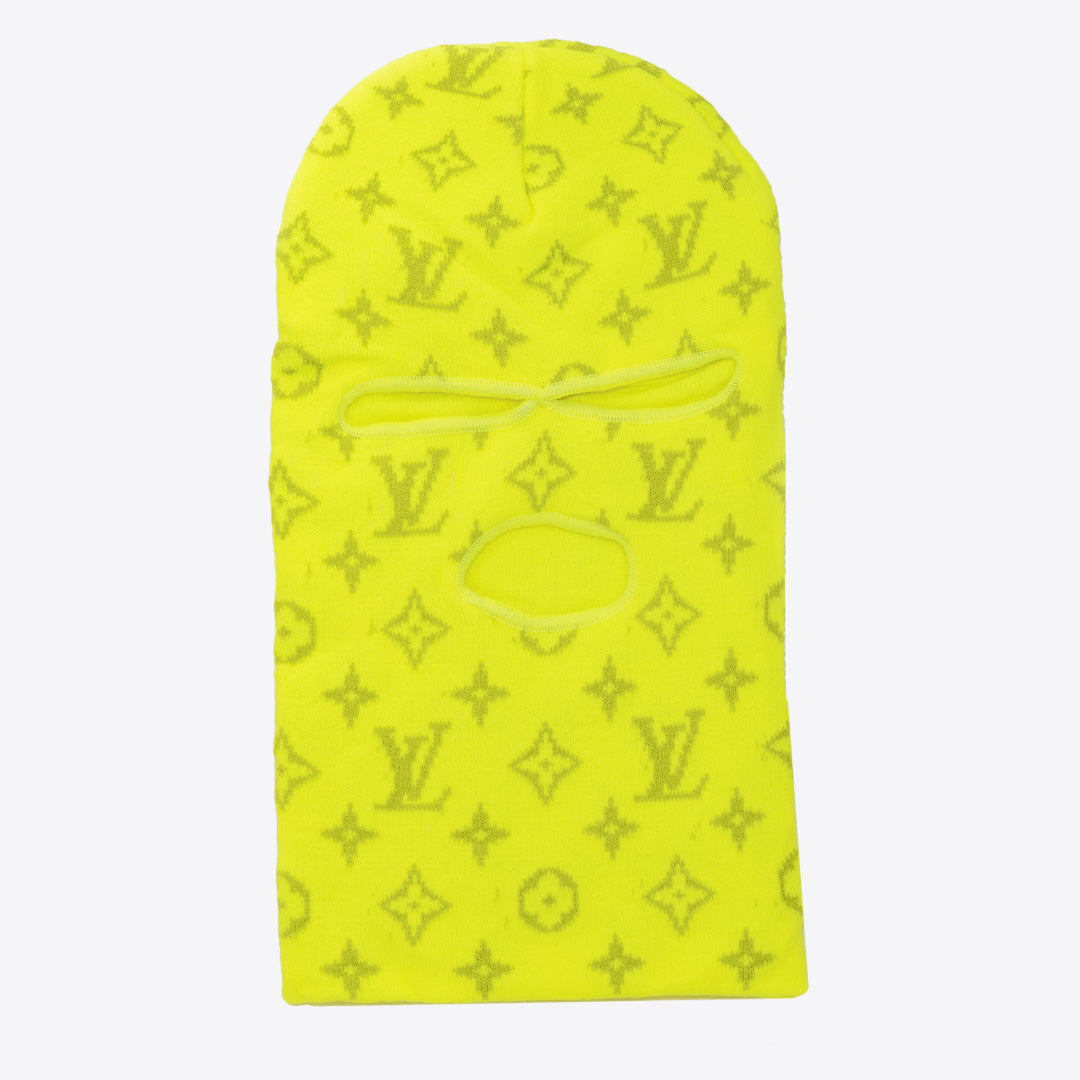 LV Neon Yellow Ski Mask