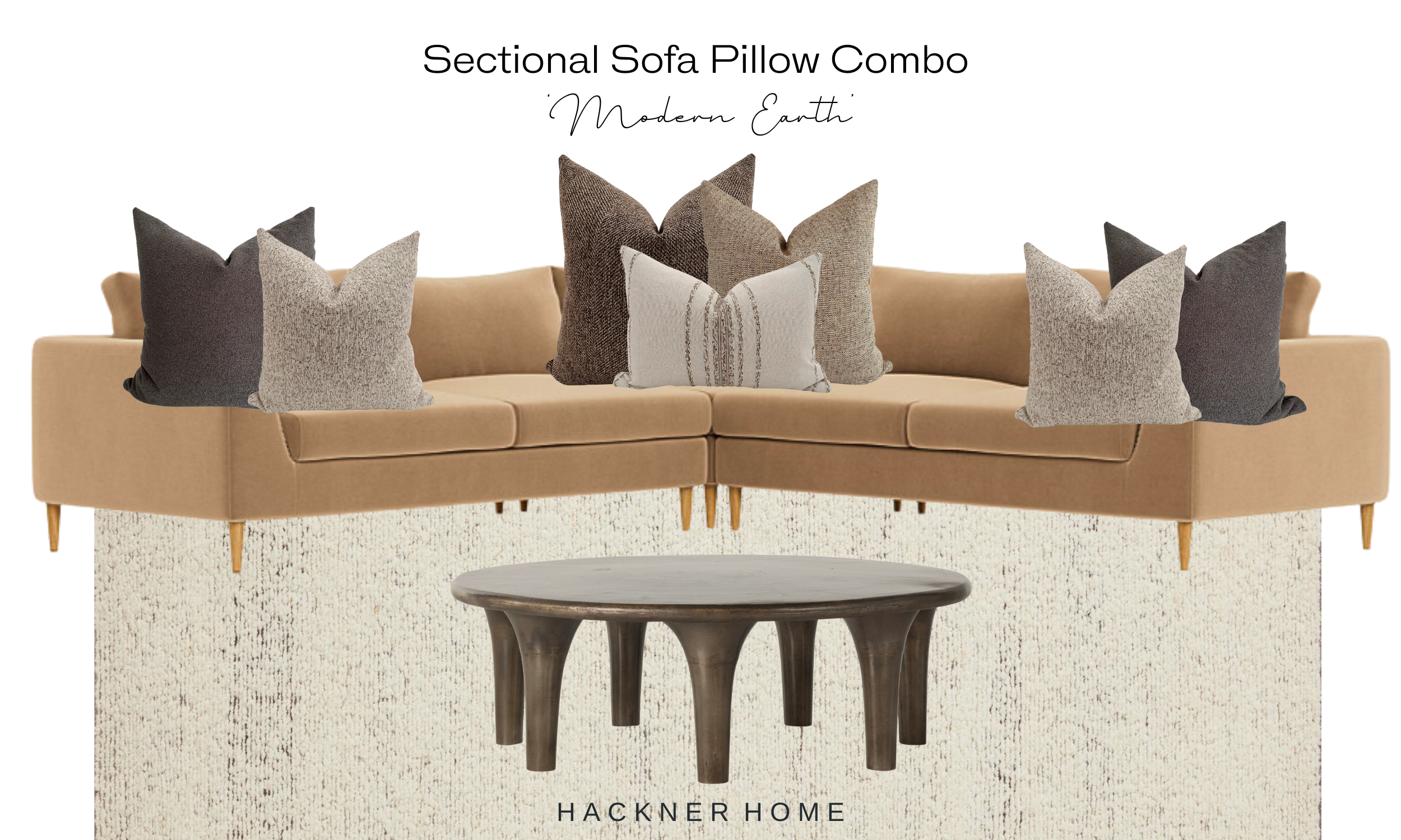 Sectional Sofa Pillow Combos