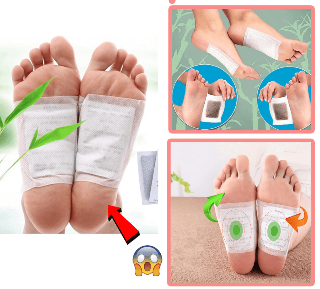 Detox Herbal Foot Patches ( Set of 30 pcs ) Nutrafy