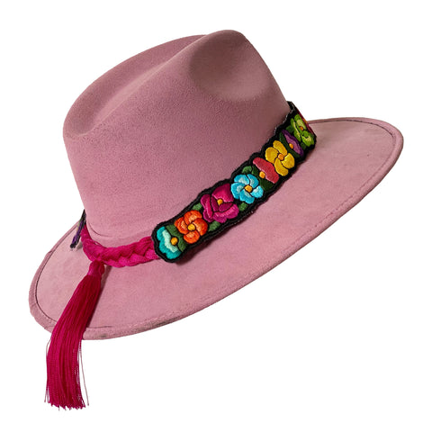 Sombrero Niña Cordobés ROSA. –