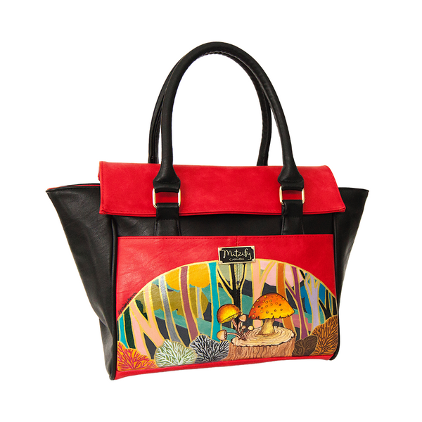 Custom Hand-painted Oil Slick Bag / Trippy Rainbow Handbag -  Canada