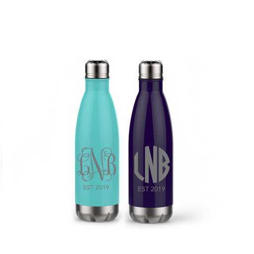 Personalized Water Bottle w Straw Lid — Maddie & Co.