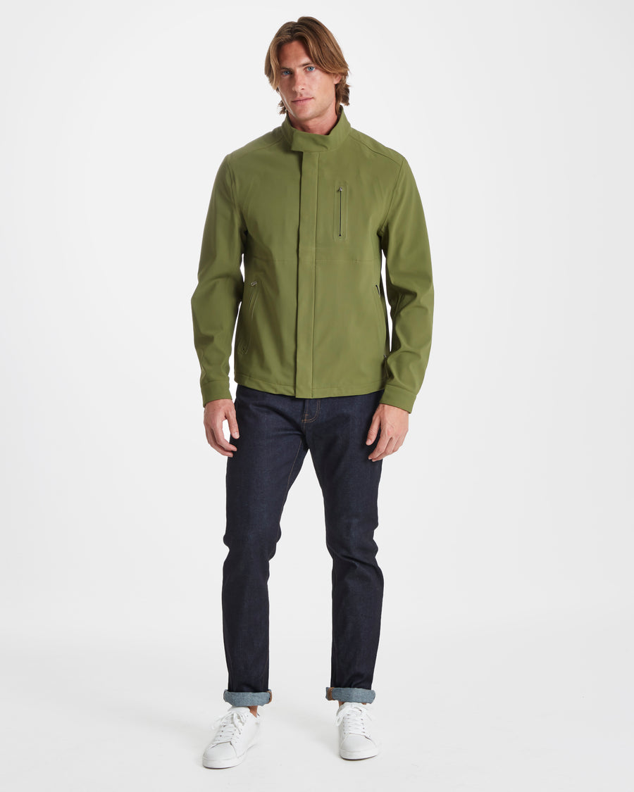 Eco Tech-Stretch Hooded Jacket