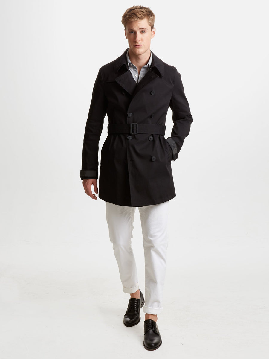 Men's Comfort Stretch Trench Coat