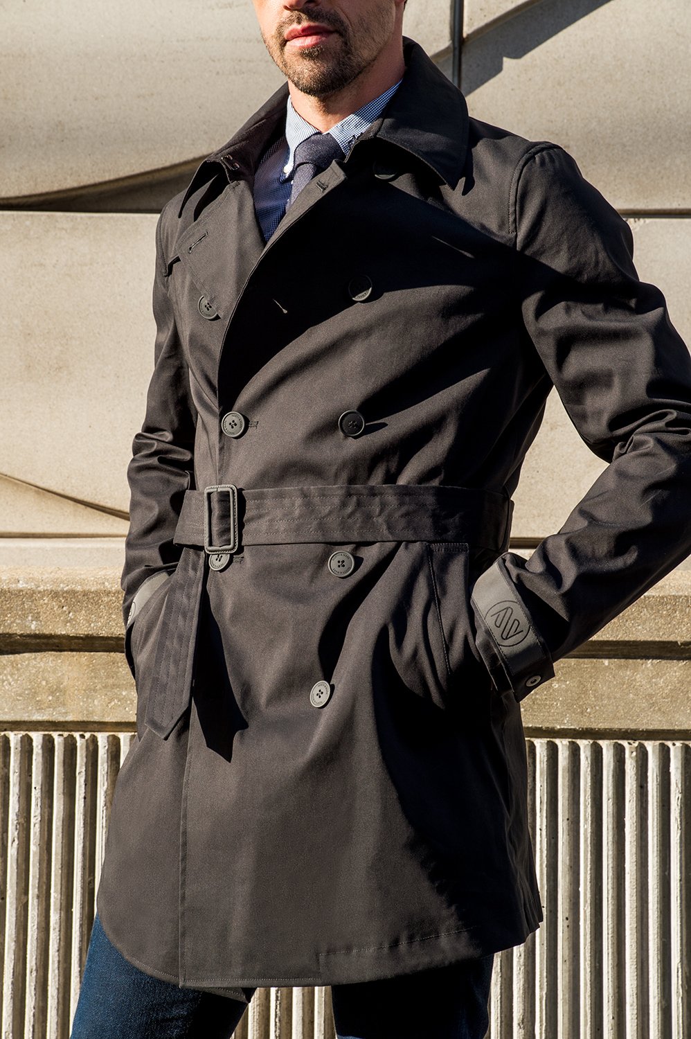 Howard Waterproof Stretch Trench