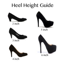 3 inch heels closed toe