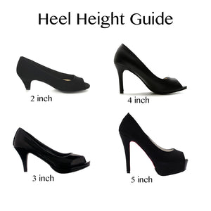 2 inch prom heels