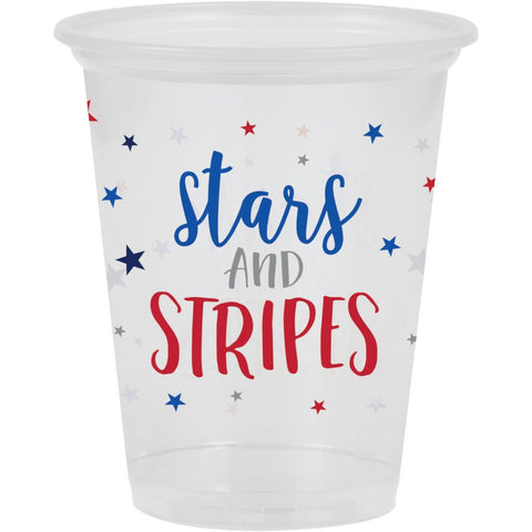 Creative Converting Holiday Cheers Plastic 16 oz Cups 24 Count