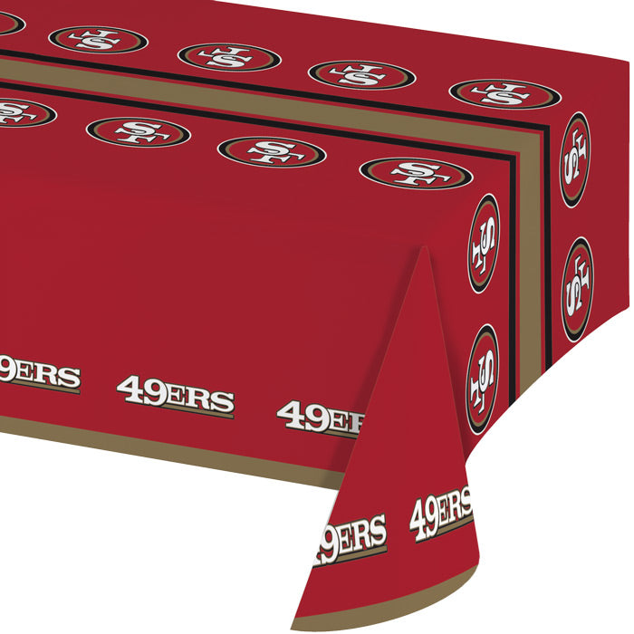 San Francisco 49ers Table Covers (12/Case) - $43.38/case