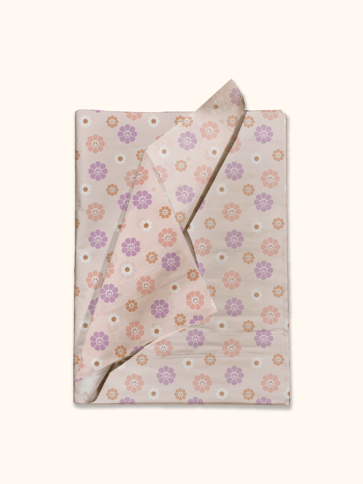 Watercolor Floral Tissue Paper - Pattern Retail Tissue - 20 x 30 in., Wholesale Color Tissue for Retail