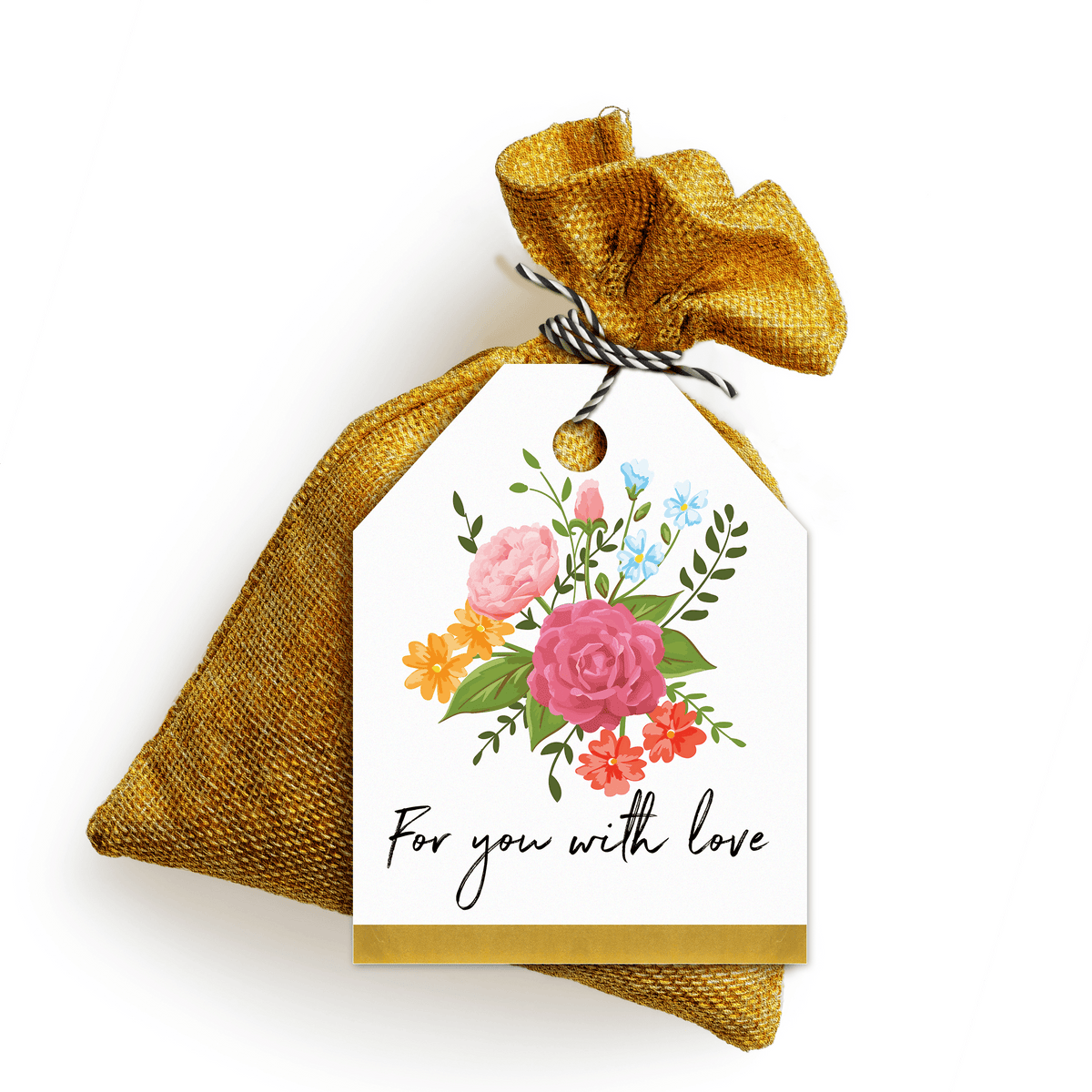 Floral Assortment Gift Tags