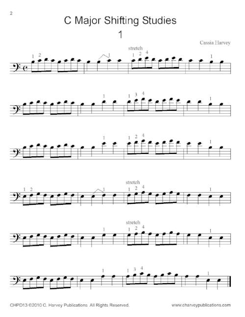 C Major Shifting For The Cello Pdf Download Learn Strings