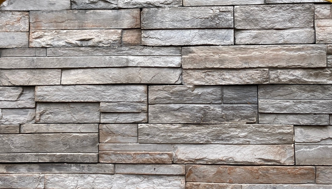 grey stone cladding texture