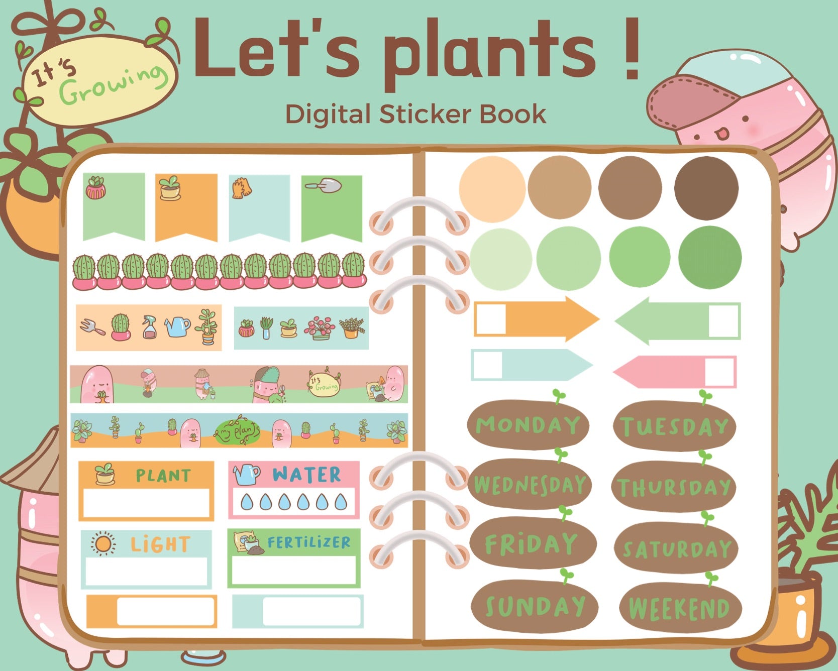 digital sticker book for students