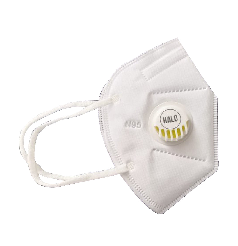 HALO N95 Protective Mask (With Valve) | Best N95 Mask In Delhi,India