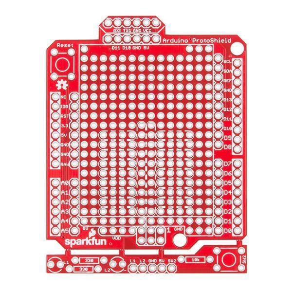 interview and Mansion SparkFun Arduino ProtoShield - Bare PCB (DEV-13819) — Cool Components