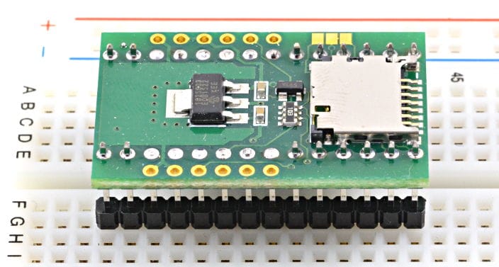 Teensy 3 to WIZ820io & SD Card Adaptor