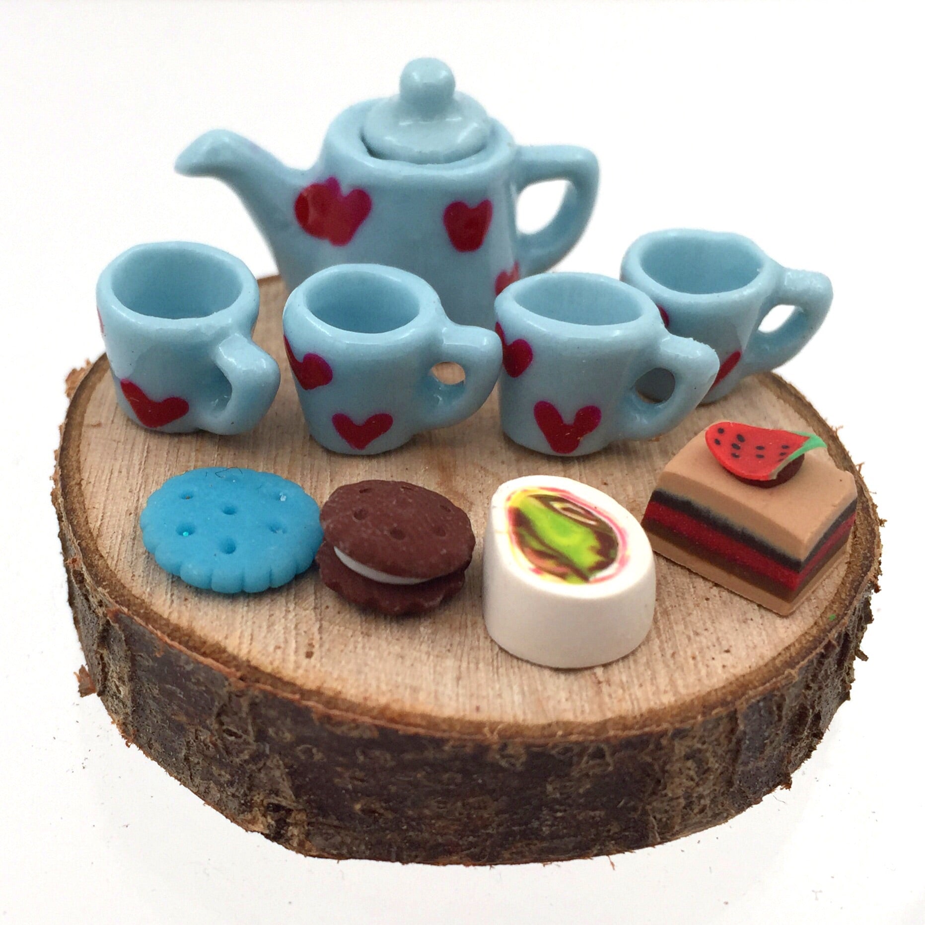 dotty tea set