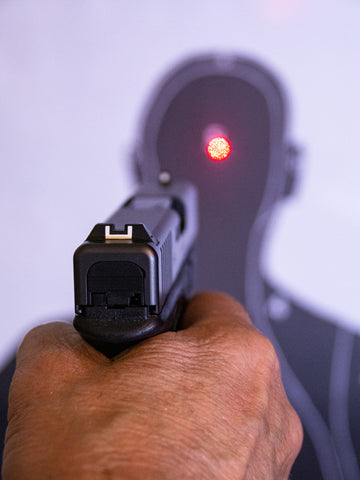 laser sight for handgun