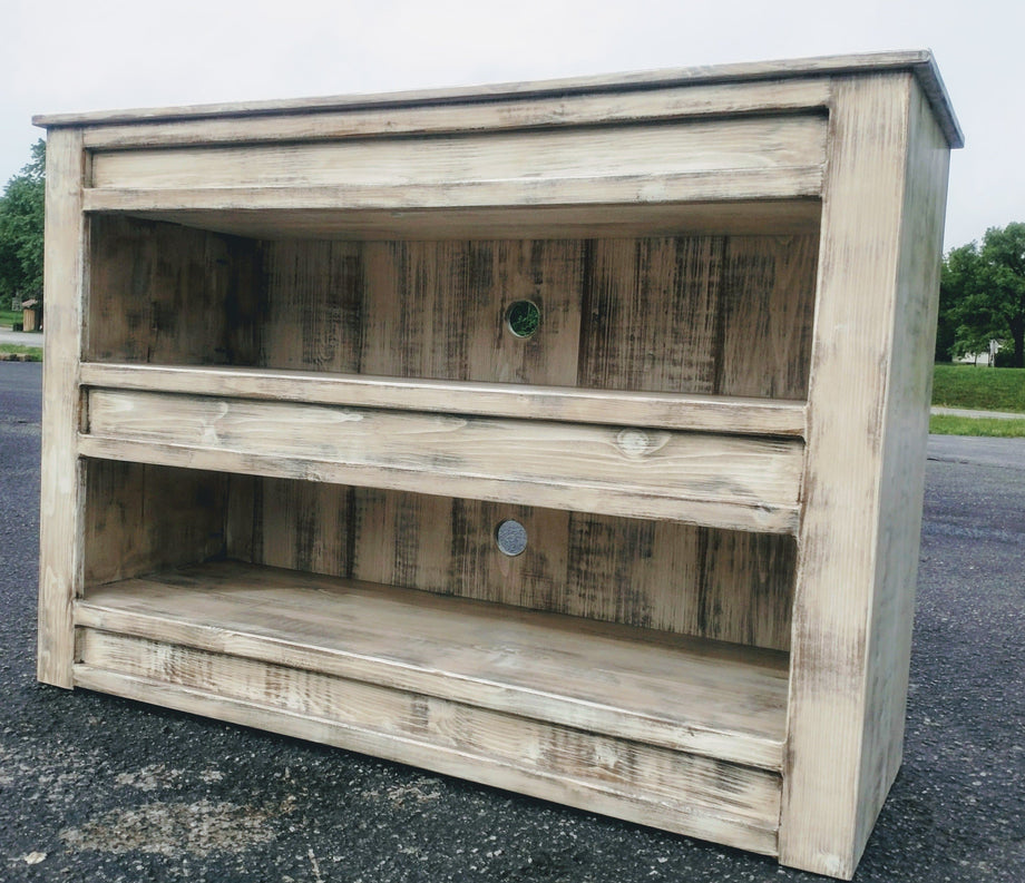 Hidden Gun Storage Shelf With Dual Drop Down Concealed Compartments