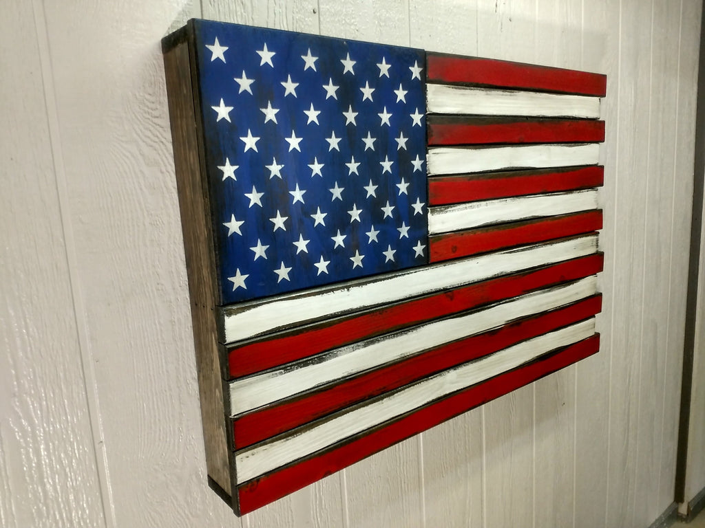 Large American Flag Gun Concealment Case | 40” x 26.5” – Liberty Home ...