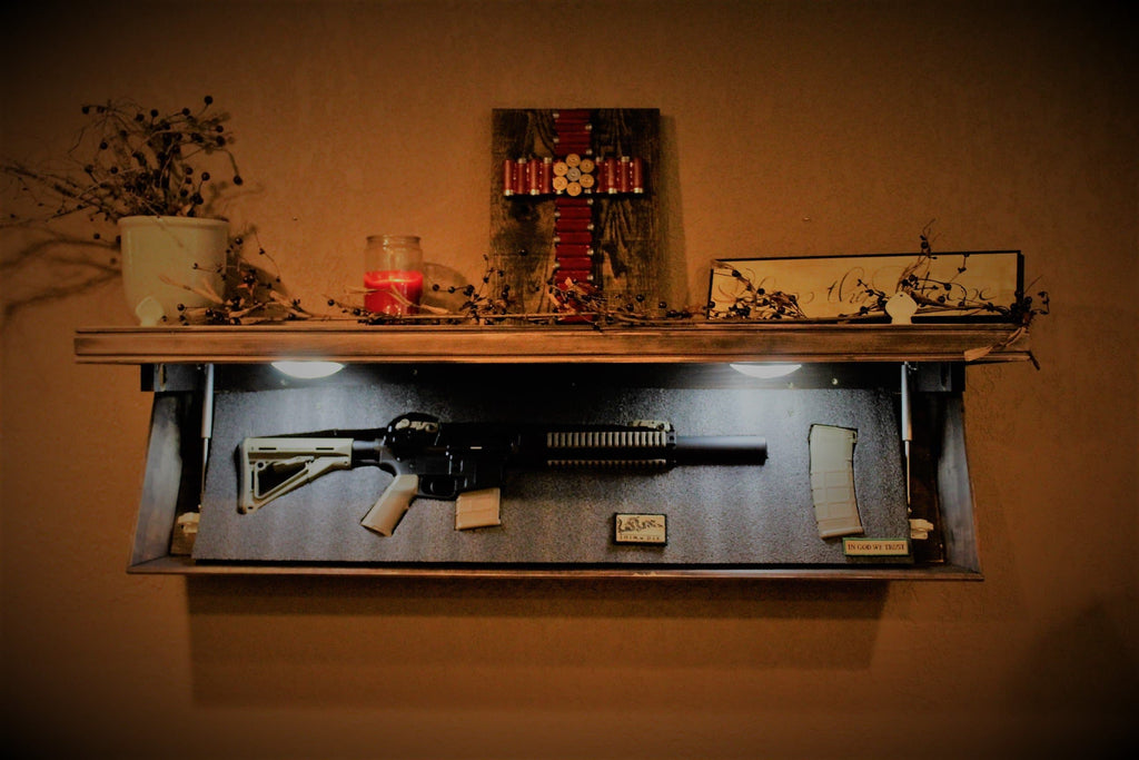 Gun Safe Shelf Concealment Shelf Tactical Shelf Liberty Home