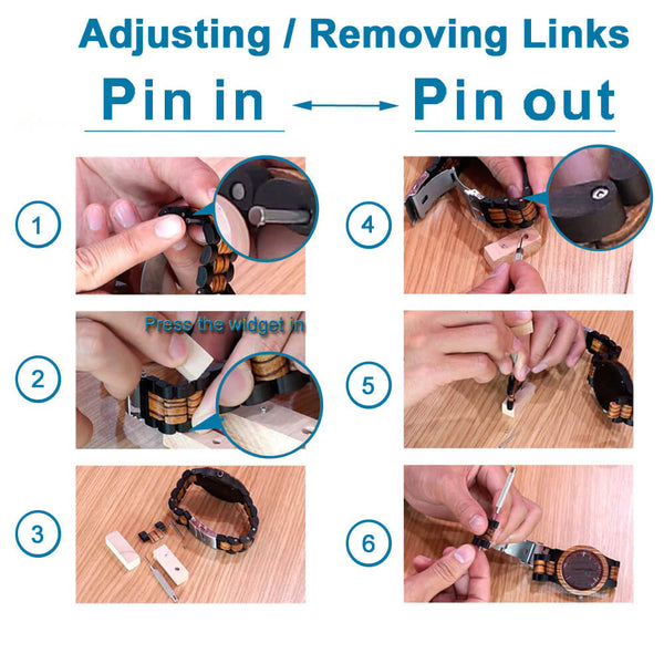 Strap-Link Adjustment